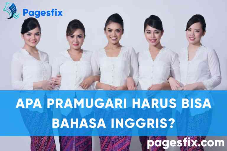 Pentingnya belajar bahasa inggris di era globalisasi Apakah pramugari harus bisa bahasa Inggris diilustrasikan dengan 5 awak kabin pesawat