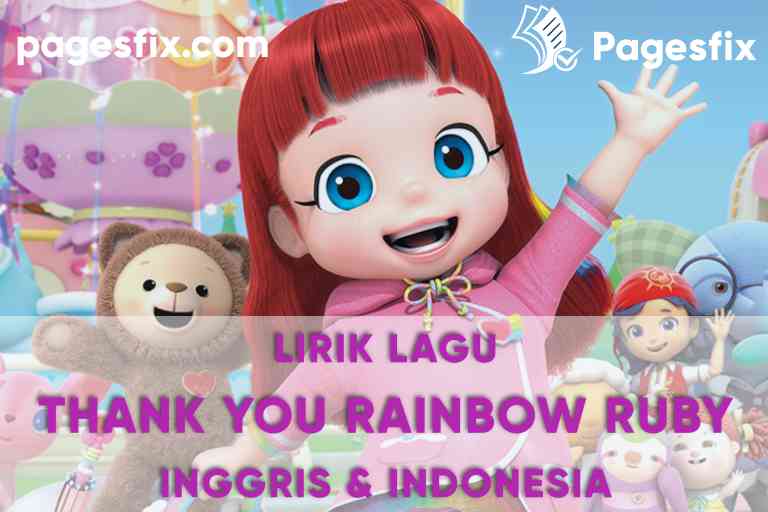 Pentingnya belajar bahasa inggris di era globalisasi lirik lagu thank you rainbow ruby