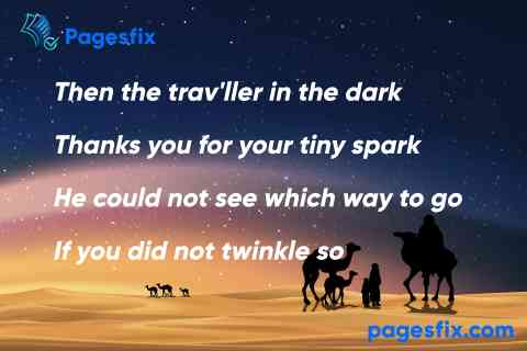 twinkle twinkle little star lyrics