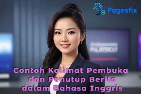 contoh kalimat pembuka dan penutup berita dalam bahasa inggris